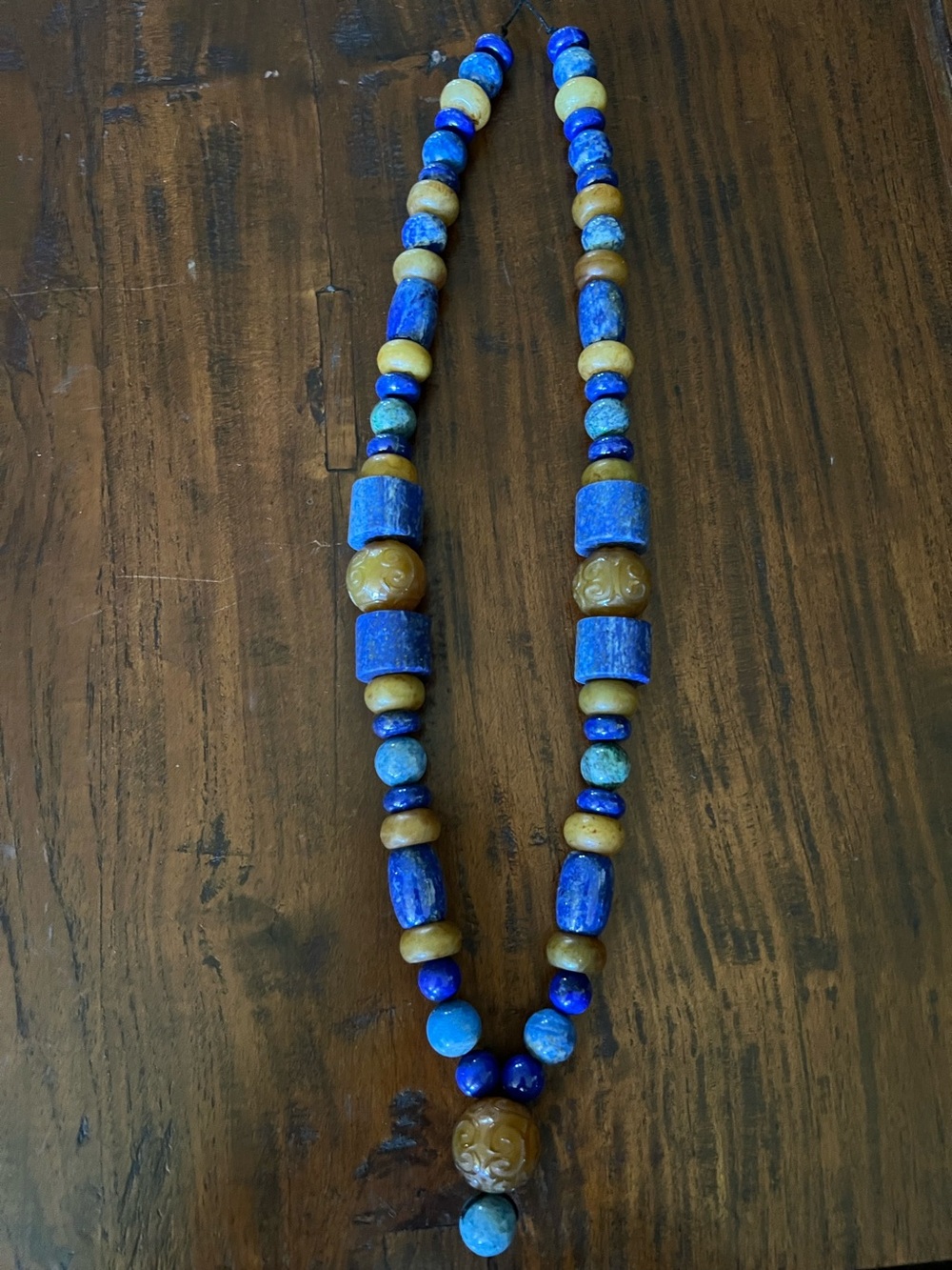 Lapis Lazuli one of a kind necklace